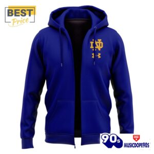 Special New Notre Dame Football Zip Hoodie