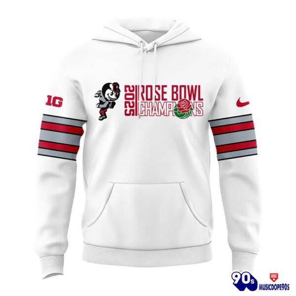 Special Rose Bowl Champions Ohio State Buckeyes Football Hoodie, Cap