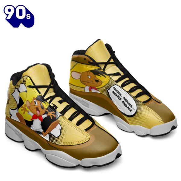 Speedy Gonzales Air Jordan 13 Sneakers Custom Comic Style Shoes