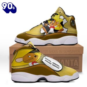 Speedy Gonzales Air Jordan 13 Sneakers Custom Comic Style Shoes