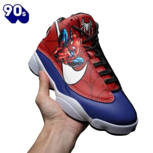 Spiderman Air Jordan 13Sneakers Super Heroes Custom Shoes