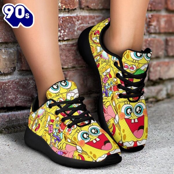 Spongebob Sneakers Custom Shoes Funny Gifts Fan