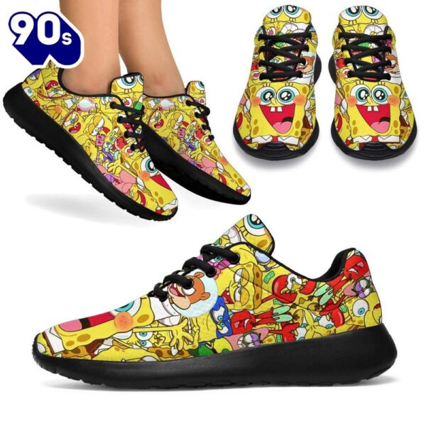 Spongebob Sneakers Custom Shoes Funny Gifts Fan