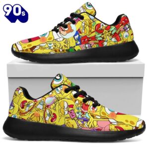 Spongebob Sneakers Custom Shoes Funny Gifts Fan