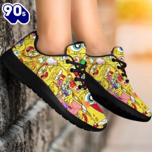 Spongebob Sneakers Custom Shoes Funny Gifts Fan