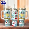 Squirtle Pokemon Anime Cartoon Custom Stanley Quencher 40oz Stainless Steel Tumbler  For Fans