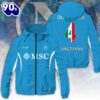 S.S.C. Napoli 3D Windbreaker Jacket For Man And Women