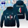 S.S.C. Napoli 3D Windbreaker Jacket For Man And Women