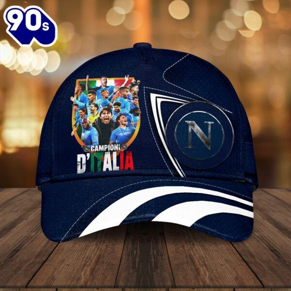 S.S.C. Napoli Classic 3D Cap Style