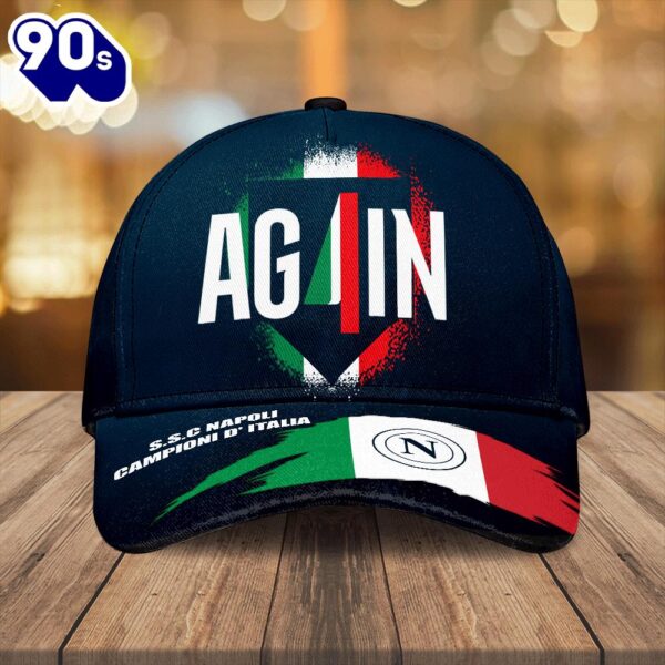 S.S.C. Napoli Classic Cap For Man And Women