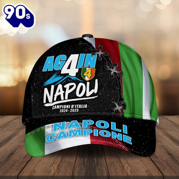 S.S.C. Napoli Classic Cap For Man And Women