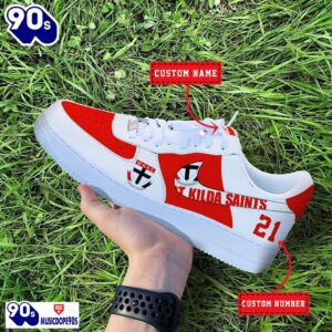 St Kilda Saints AFL Personalized Air Force 1 Shoes