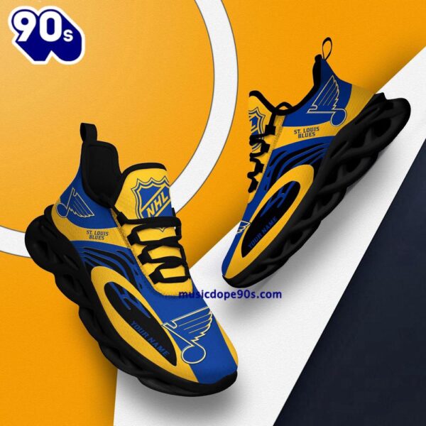 St. Louis Blues Clunky Max Soul Shoes v3