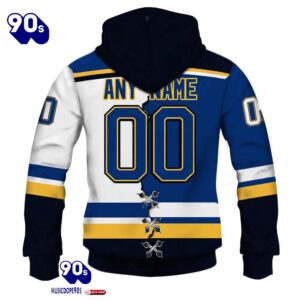 St . Louis Blues Personalized NHL Mix Jersey Hoodie Set