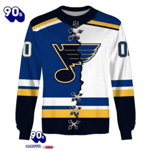 St Louis Blues Personalized NHL Mix Jersey