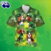 St Patrick Beagle Shamrock Green Xmas Hawaiian Shirts 2025