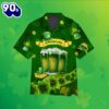 St Patrick Beer Shamrock Gold Coin Green Baseball Hawaiian Shirt 2025