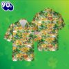 St Patrick Beer Shamrock Horseshoe Green Matching Family Hawaiian Shirts 2025