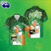 St Patrick Daisy Duck Shamrock Pot Of Gold Green Real Hawaiian Shirts 2025