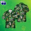 St Patrick Gnomes Shamrock Green Hawaiian Shirt Fri 2025