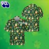 St Patrick Leprechaun Shamrock Green Tropical Button Up Shirt 2025