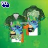 St Patrick Stitch Shamrock Pot Of Gold Green Hawaiian Blouses For Ladies 2025