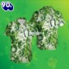 St Patricks Shamrock Horseshoe Green His And Hers Hawaiian Shirts 2025