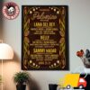 Stagecoach 2025 Palomino Stage Lineup Poster On April 25Canvas