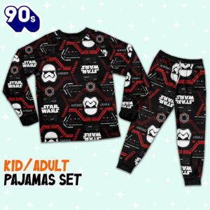 Star Wars Stormtrooper the First Order Pajamas Set - Movie Cartoon Holiday Pajamas