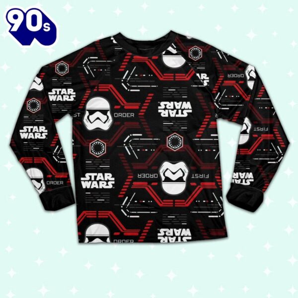 Star Wars Stormtrooper the First Order Pajamas Set – Movie Cartoon Holiday Pajamas