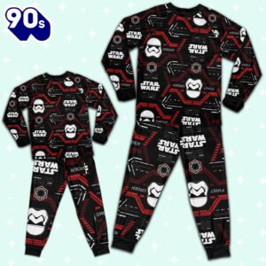 Star Wars Stormtrooper the First Order Pajamas Set - Movie Cartoon Holiday Pajamas