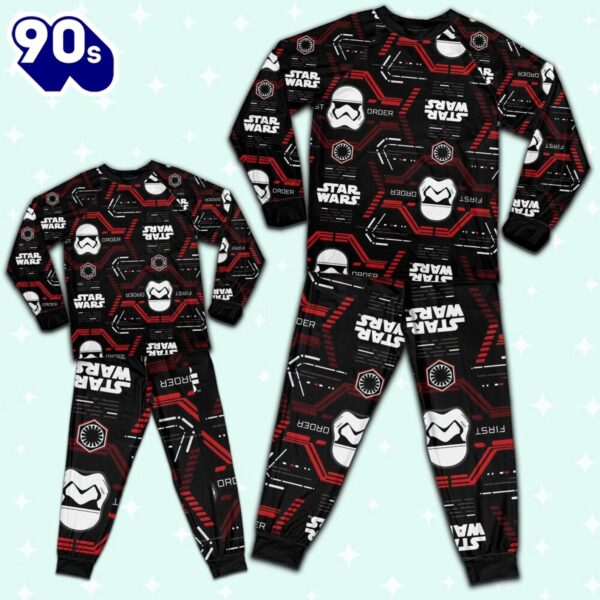 Star Wars Stormtrooper the First Order Pajamas Set – Movie Cartoon Holiday Pajamas