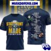 Statement Made Champions For Notre Dame Fighting Irish Limited 3D T-Shirt