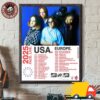Static Dress 2025 World Wide Face Live USA And Europe Tour Dates Canvas