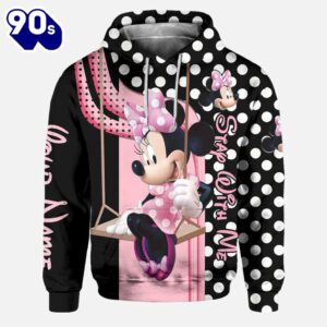 Stay With Me - Personalized Mickey Mouse Hoodie And Leggings set