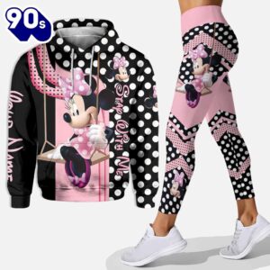 Stay With Me - Personalized Mickey Mouse Hoodie And Leggings set