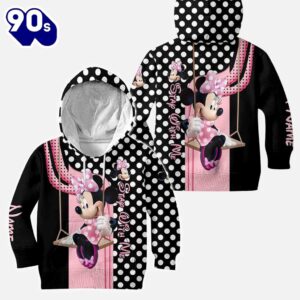 Stay With Me - Personalized Mickey Mouse Hoodie And Leggings set