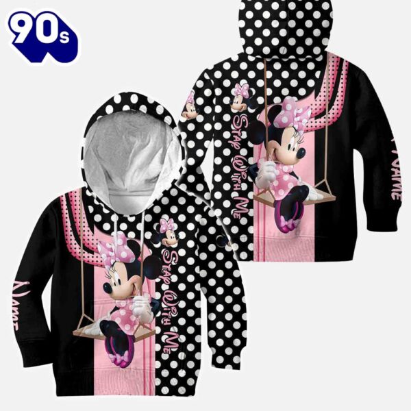 Stay With Me – Personalized Mickey Mouse Hoodie And Leggings set