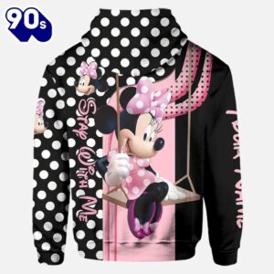 Stay With Me - Personalized Mickey Mouse Hoodie And Leggings set