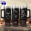 Stitch Cartoon Christmas Custom Stanley Quencher 40oz Stainless Steel Tumbler With Handle