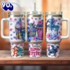 Stitch Cartoon Custom Stanley Quencher 40oz Stainless Steel