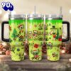 Stitch Cosplay Grinch Cartoon Christmas Custom Stanley Quencher 40oz Stainless Steel Tumbler With