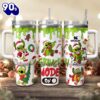 Stitch Cosplay Grinch Cartoon Christmas Custom Stanley Quencher 40oz Stainless Steel Tumbler With Handle