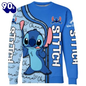 Stitch Hoodie And Leggings Set