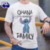 Stitch Ohana Means Family T-Shirt Disney Gift Summer