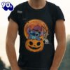 Stitch With Pumpkin Shirt Halloween Moon Disney Gift Summer