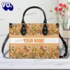 Stylish Winnie The Pooh Tigger Custom Leather Handbag