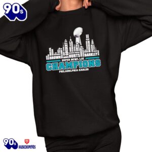 Super Bowl LIX Champions Eagles Players Name Shirt