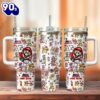 Super Mario Game Movie Custom Stanley Quencher 40oz Stainless Steel Tumbler With Handle  For Fans