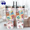 SuperKitties Cartoon Custom Stanley Quencher 40oz Stainless Steel Tumbler  For Fans